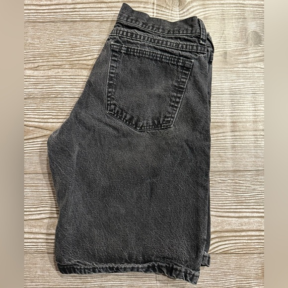 Boys Husky size 14 jean Rustler shorts. Black. - Picture 4 of 4